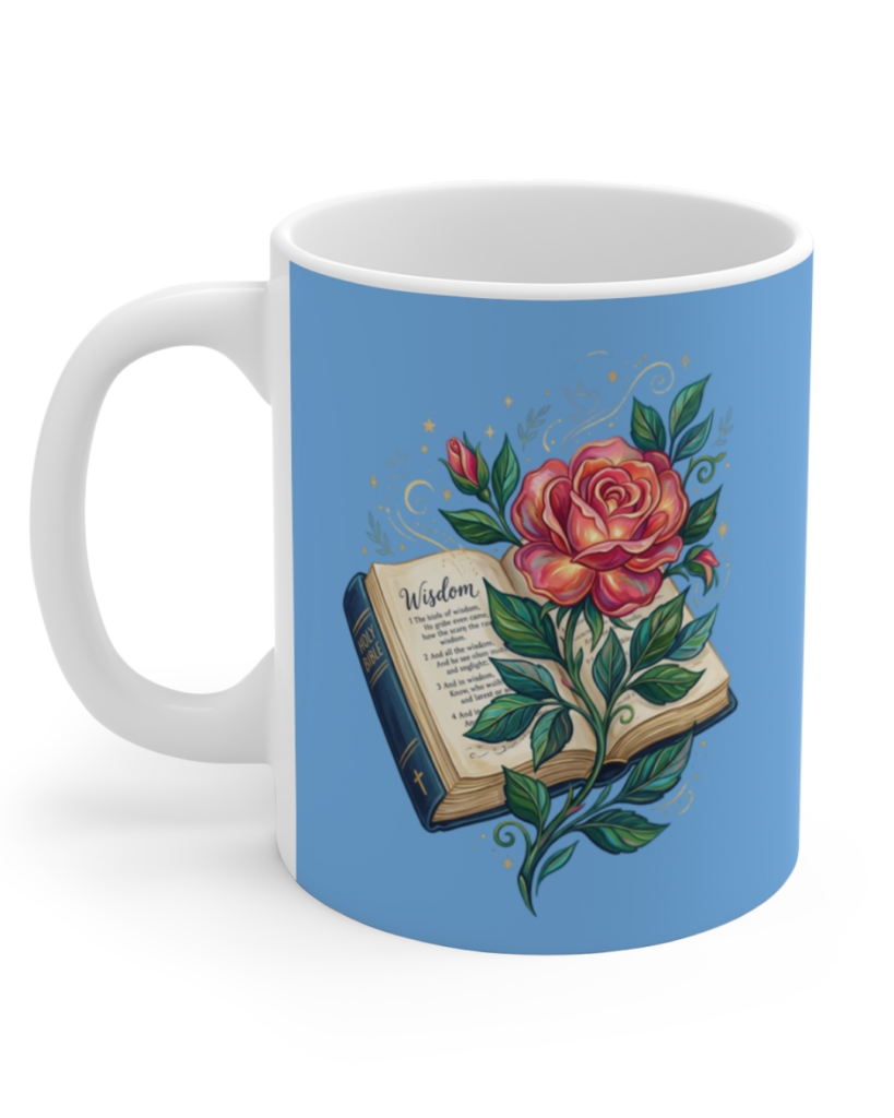 Mug - Bible & Rose